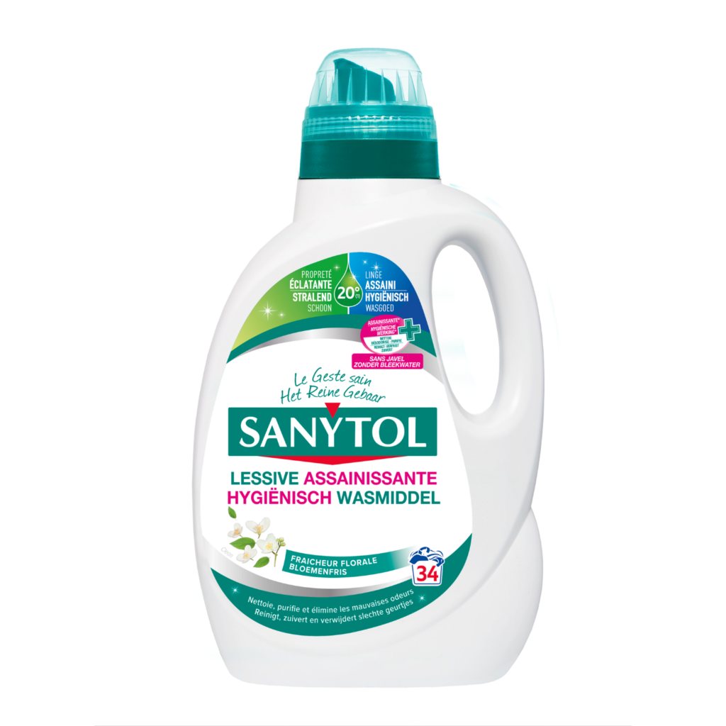 Lessive Assainissante - Fleurs blanches - Sanytol